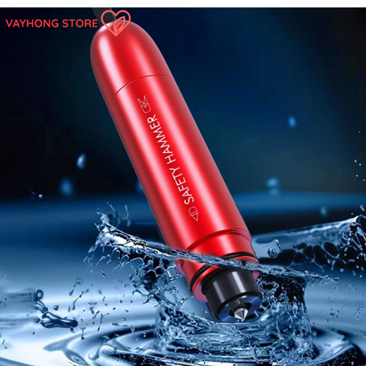 AutoGuard™ Mini Emergency Escape Tool – Window Breaker + Seatbelt Cutter for Cars