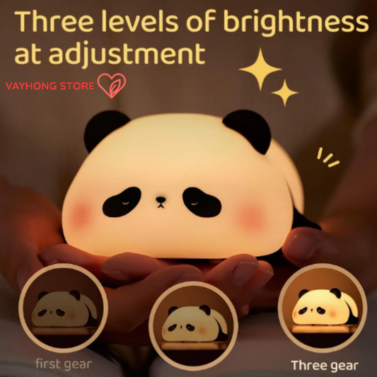 PandaGlow™ – The Adorably Soothing Patting Night Light
