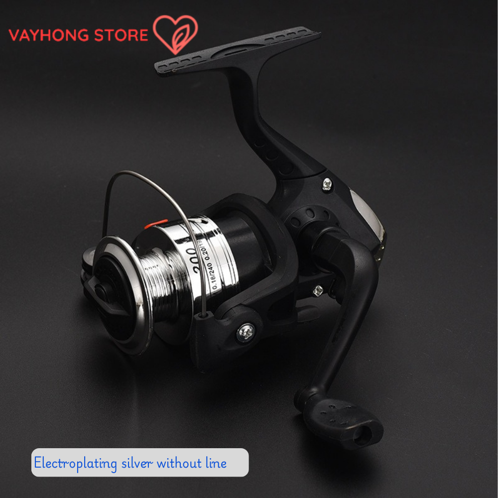 MiniSpin™ 200 – Compact Fishing Reel for River, Pond & Sea