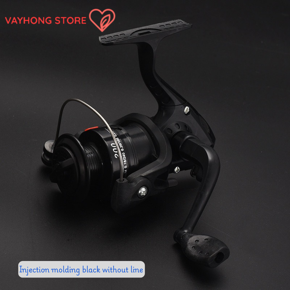 MiniSpin™ 200 – Compact Fishing Reel for River, Pond & Sea