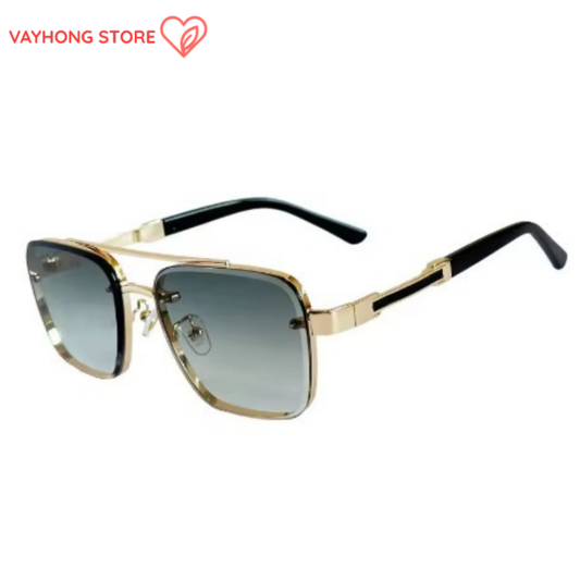 Vistaro™ Full Frame Square Sunglasses – Bold Style Meets UV Protection