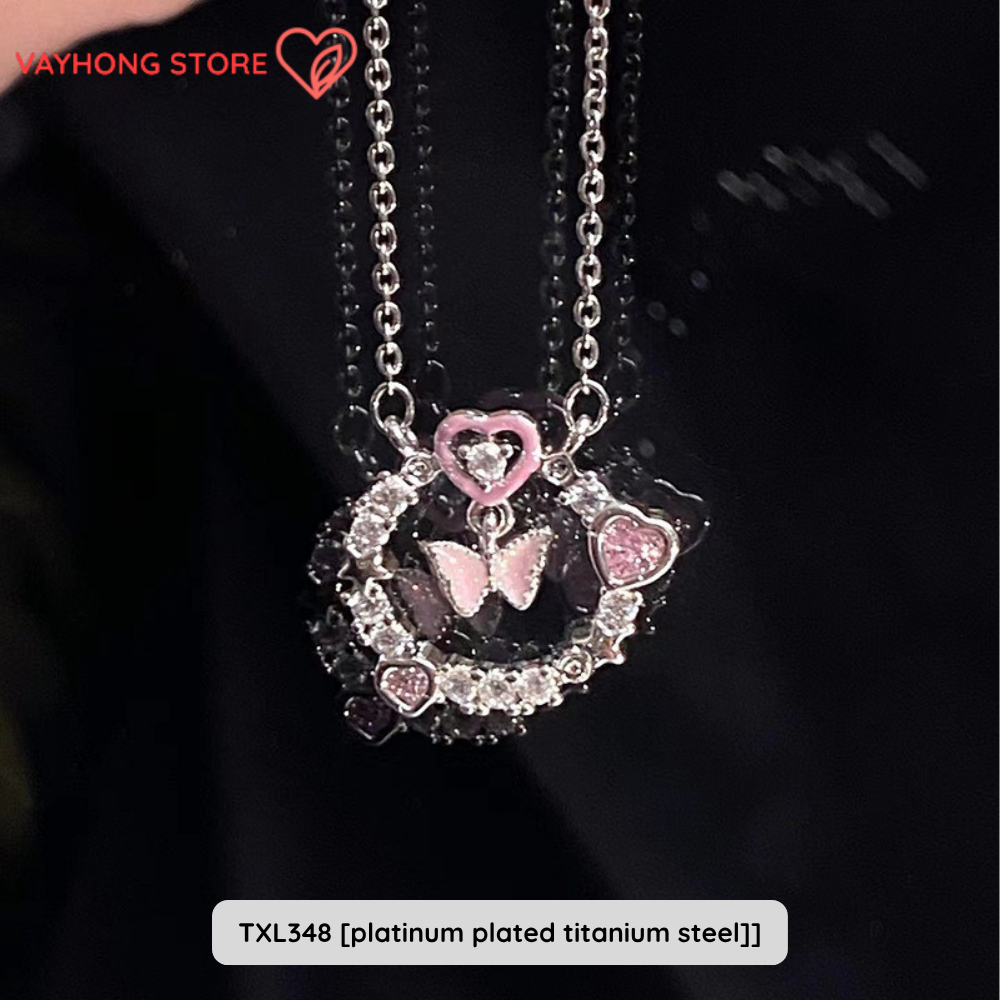 Elegantra™ – Titanium Steel Clavicle Necklace for Women | Fade-Free, High-End Elegance