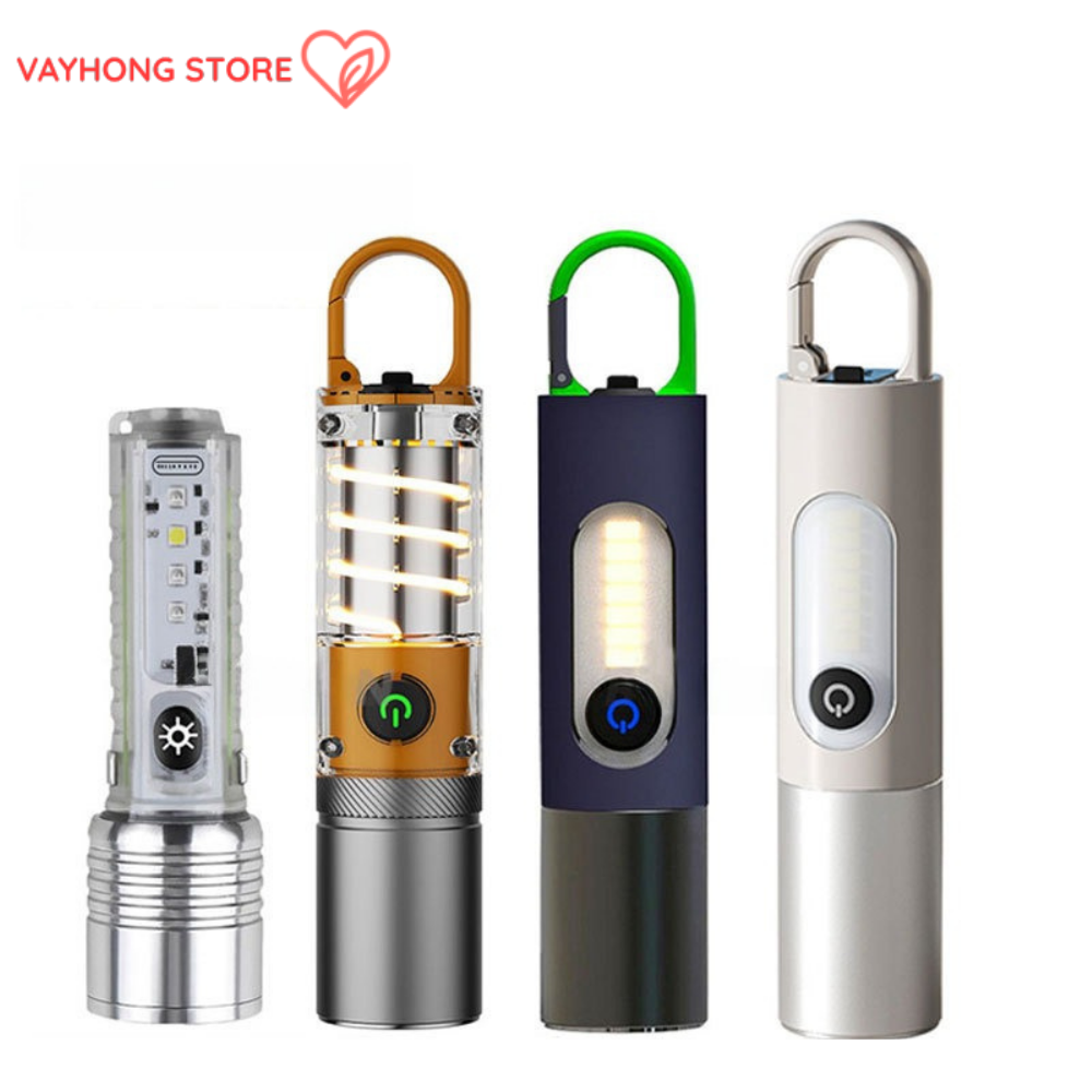 TrailBlaze™ Pro Flashlight – Multifunction Long-Range Outdoor White Laser Torch with Side Light