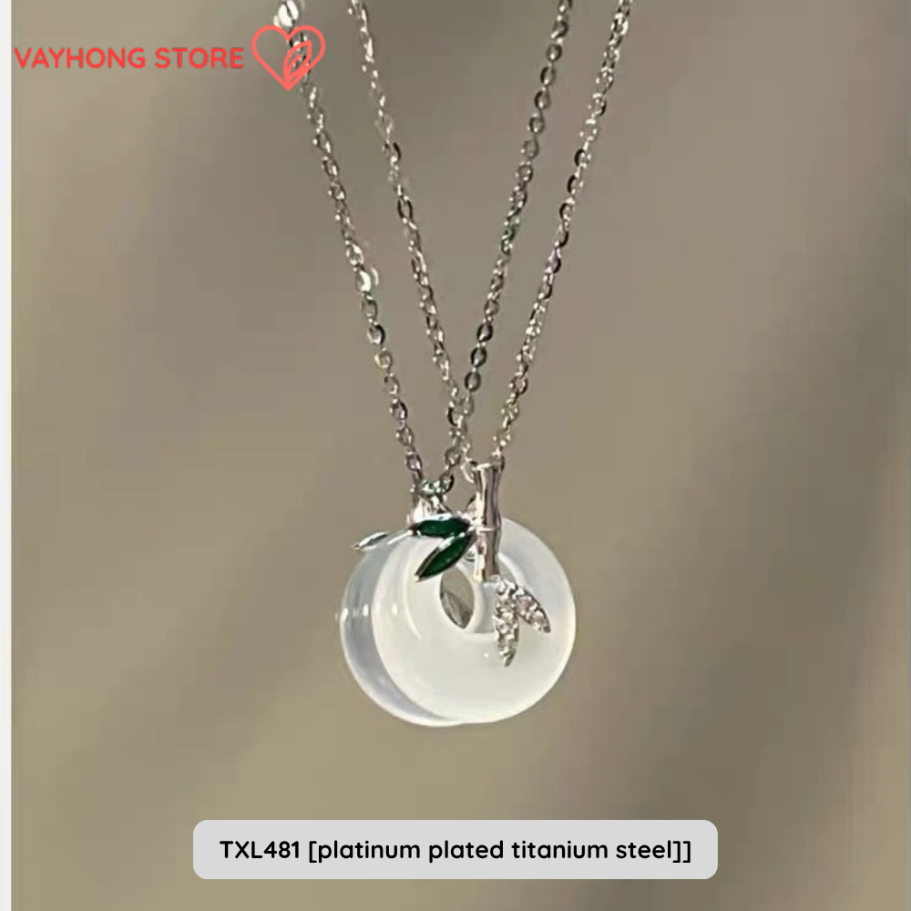 Elegantra™ – Titanium Steel Clavicle Necklace for Women | Fade-Free, High-End Elegance