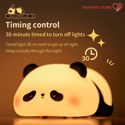 PandaGlow™ – The Adorably Soothing Patting Night Light