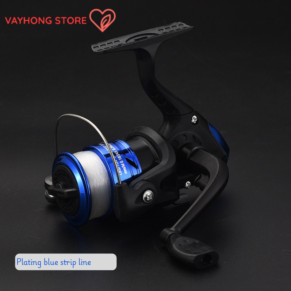 MiniSpin™ 200 – Compact Fishing Reel for River, Pond & Sea