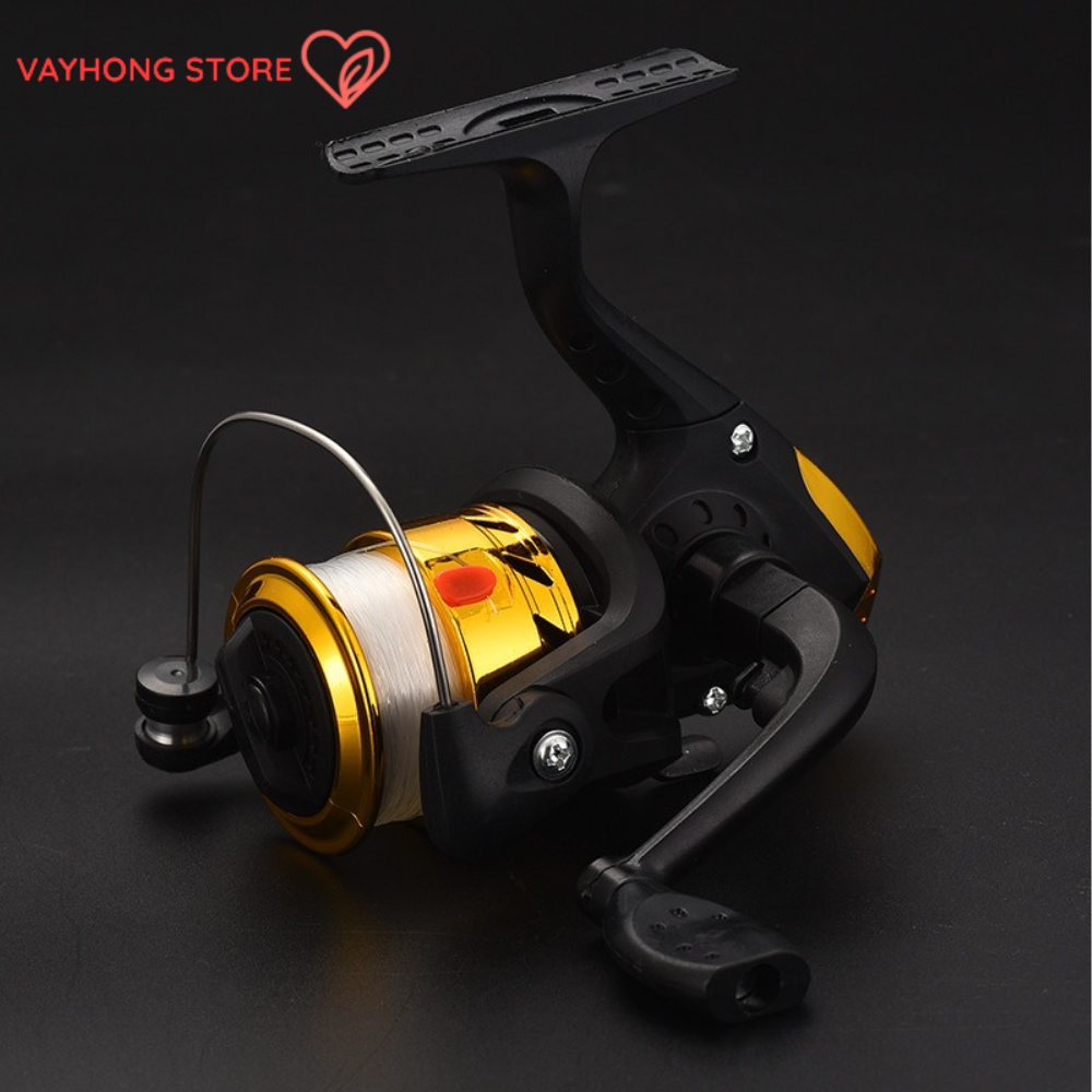 MiniSpin™ 200 – Compact Fishing Reel for River, Pond & Sea