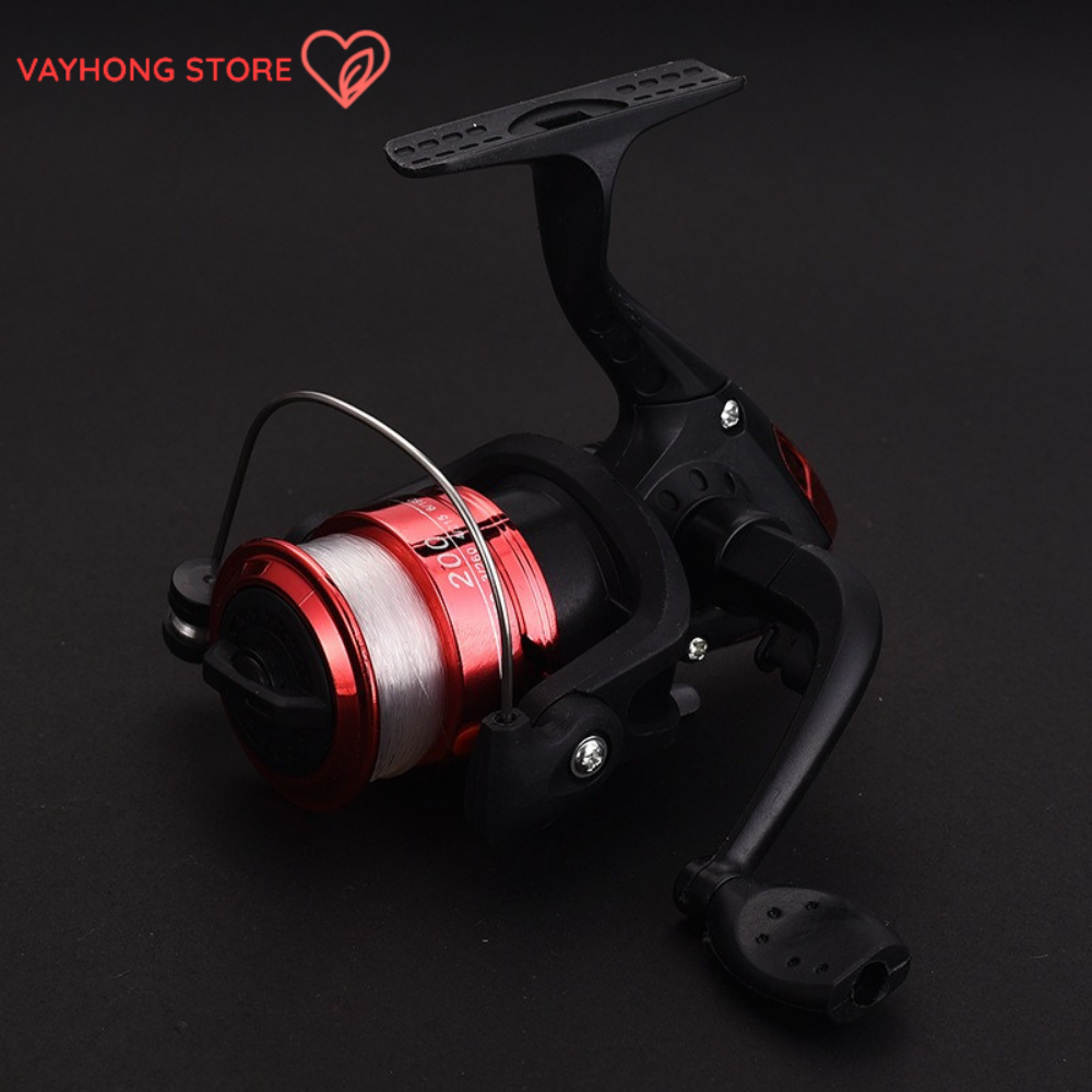 MiniSpin™ 200 – Compact Fishing Reel for River, Pond & Sea