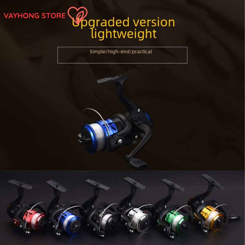 MiniSpin™ 200 – Compact Fishing Reel for River, Pond & Sea