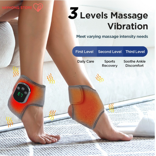 SootheStep™ – 5-Speed Infrared Foot Massager with Rechargeable Hot Compress Relief