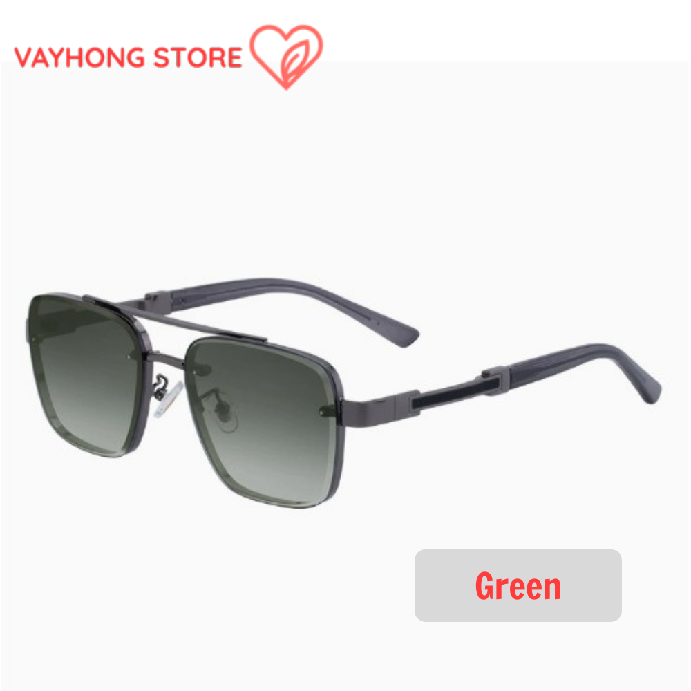 Vistaro™ Full Frame Square Sunglasses – Bold Style Meets UV Protection