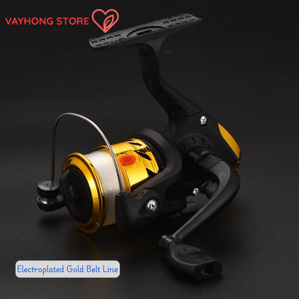 MiniSpin™ 200 – Compact Fishing Reel for River, Pond & Sea