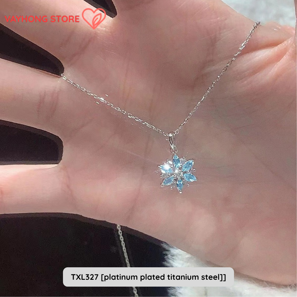Elegantra™ – Titanium Steel Clavicle Necklace for Women | Fade-Free, High-End Elegance