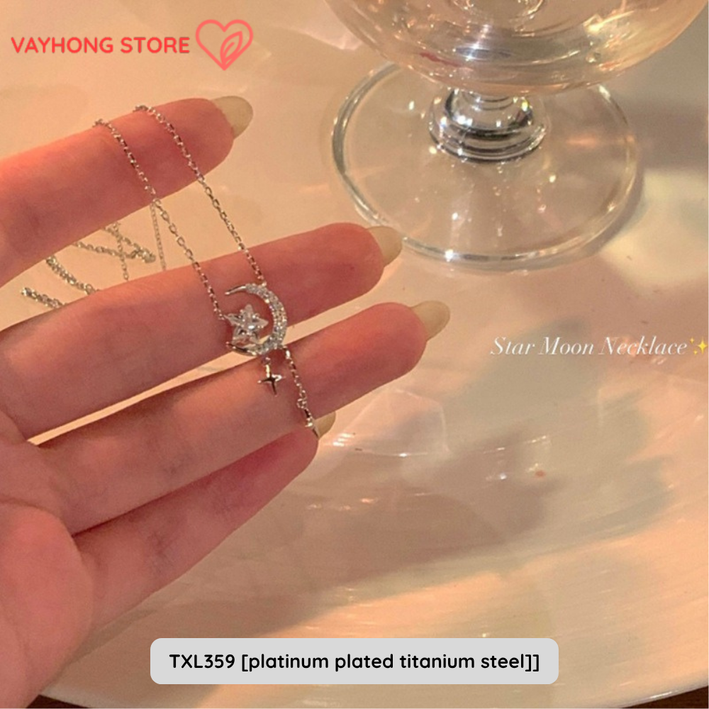 Elegantra™ – Titanium Steel Clavicle Necklace for Women | Fade-Free, High-End Elegance