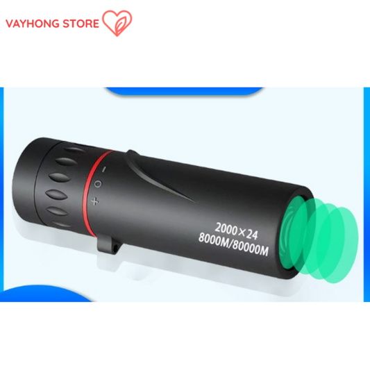 ZoomX™ Mini HD Monocular – Pocket-Sized Power for Night Vision & Mobile Photography