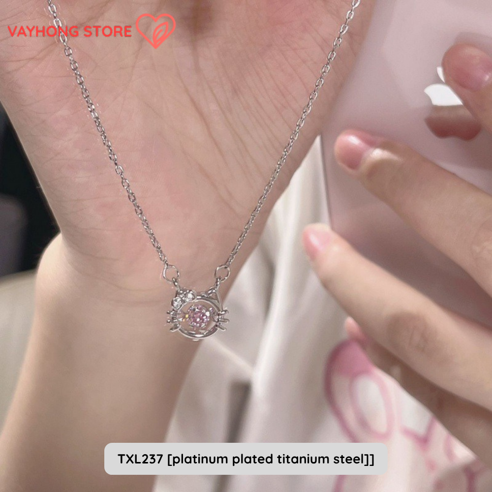 Elegantra™ – Titanium Steel Clavicle Necklace for Women | Fade-Free, High-End Elegance