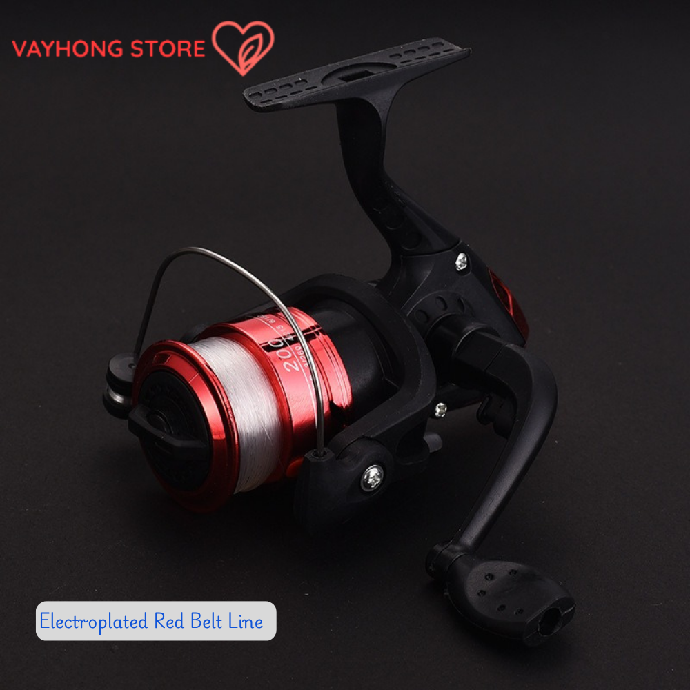MiniSpin™ 200 – Compact Fishing Reel for River, Pond & Sea