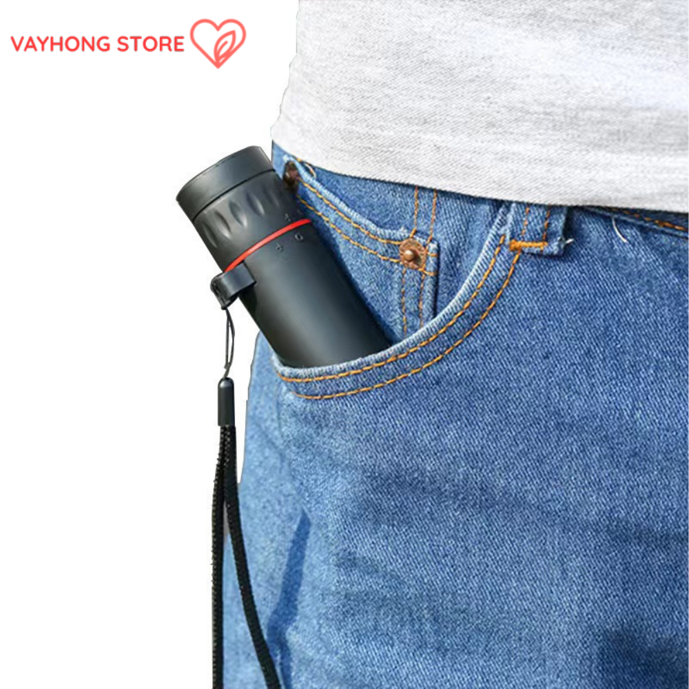 ZoomX™ Mini HD Monocular – Pocket-Sized Power for Night Vision & Mobile Photography