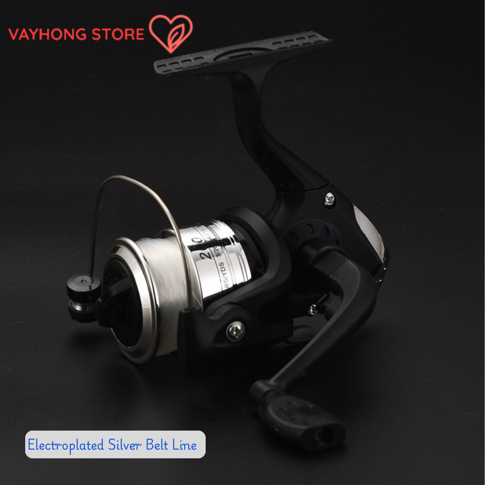 MiniSpin™ 200 – Compact Fishing Reel for River, Pond & Sea