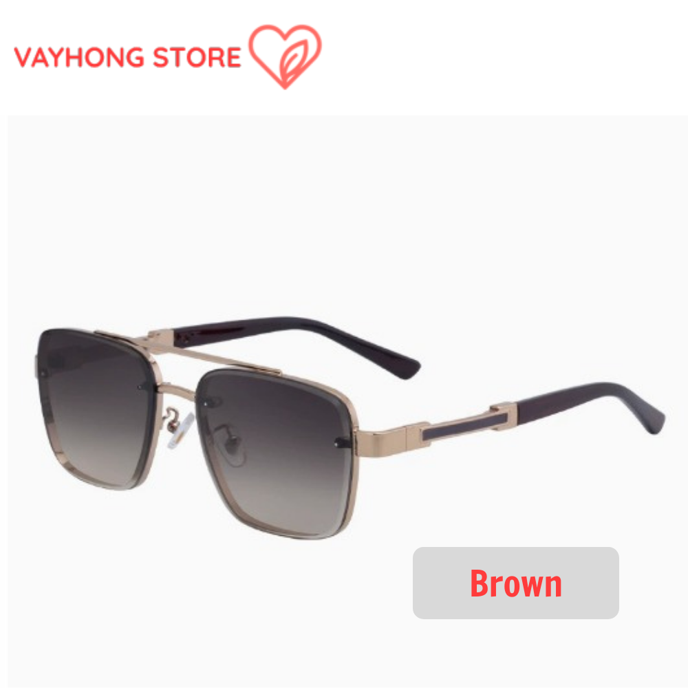 Vistaro™ Full Frame Square Sunglasses – Bold Style Meets UV Protection