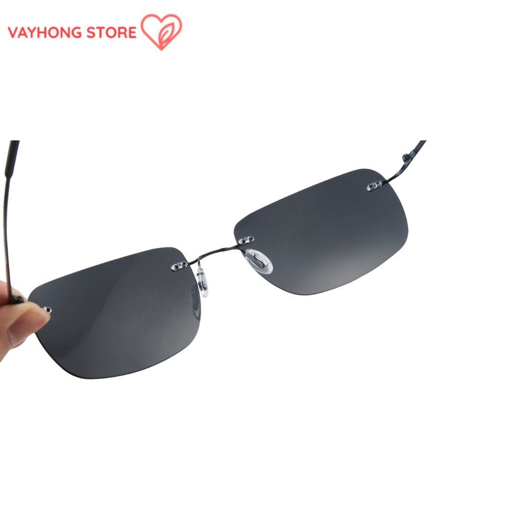 BlueShift™ Polarized Square Sunglasses – Color-Changing UV Protection for Men & Women