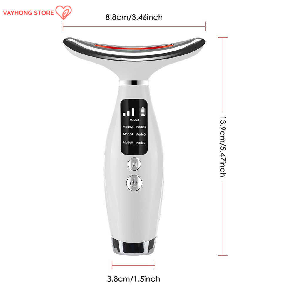 GlowLift™ – Multi-Color Neck Firming Device with LED Therapy & Sonic Massage
