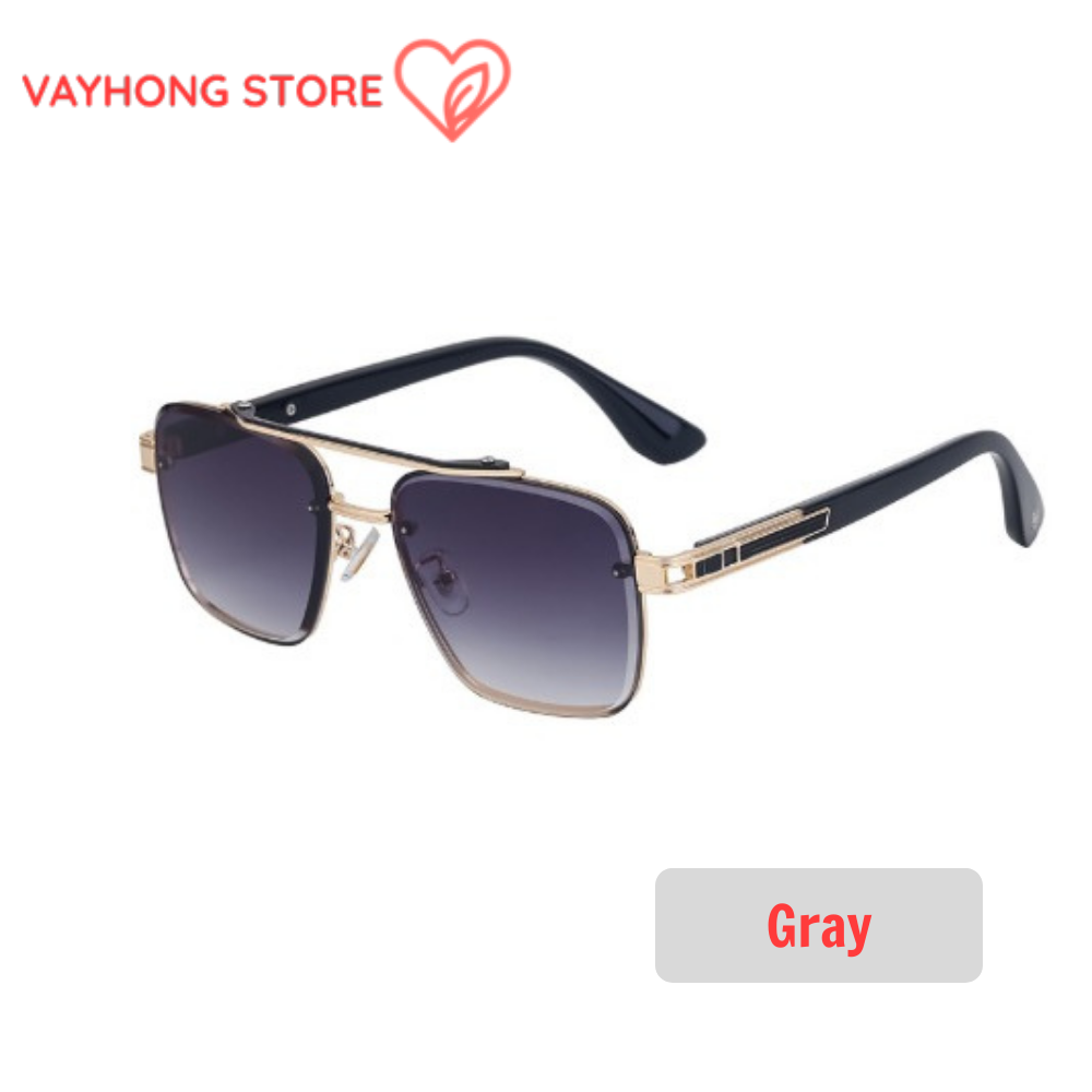Vistaro™ Full Frame Square Sunglasses – Bold Style Meets UV Protection