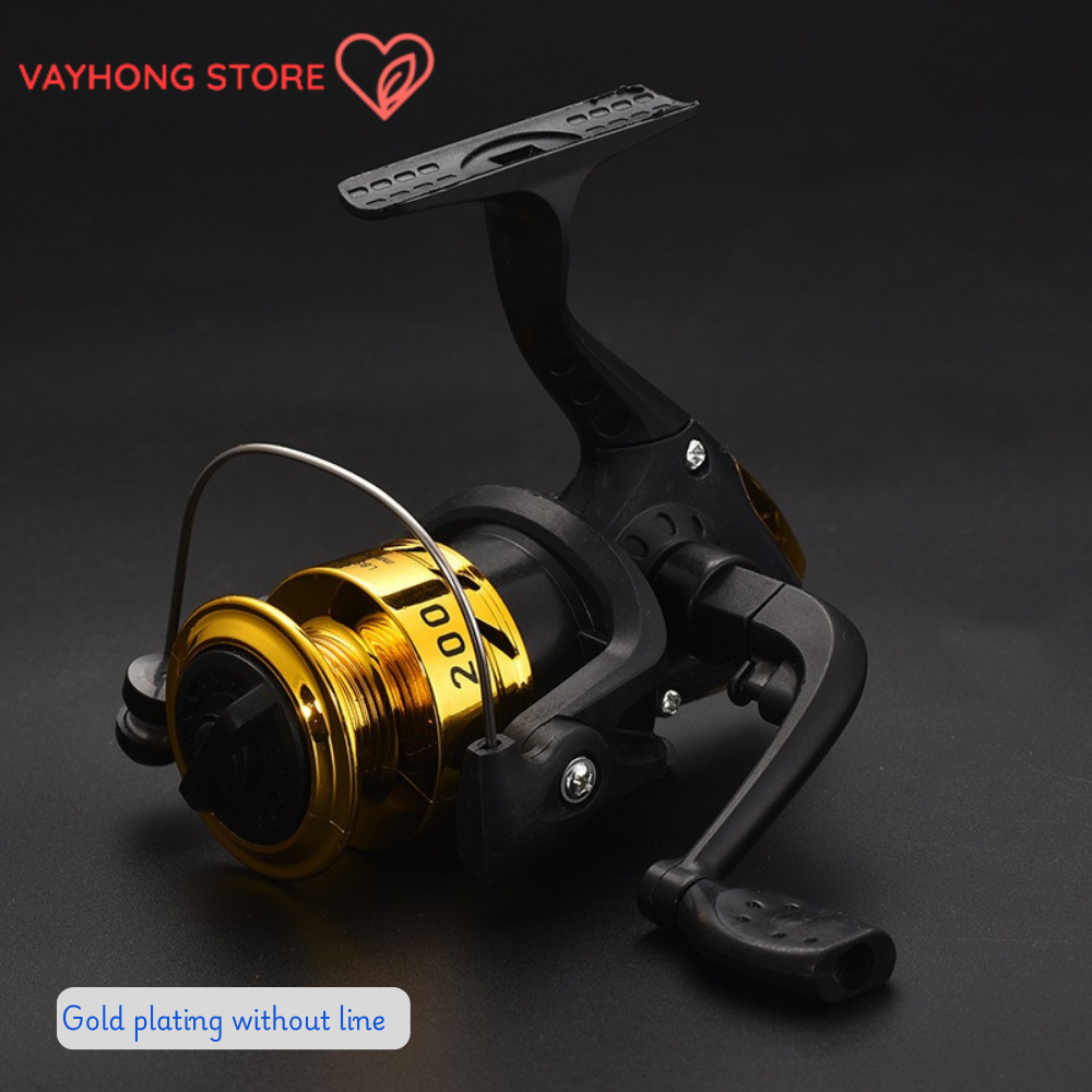 MiniSpin™ 200 – Compact Fishing Reel for River, Pond & Sea