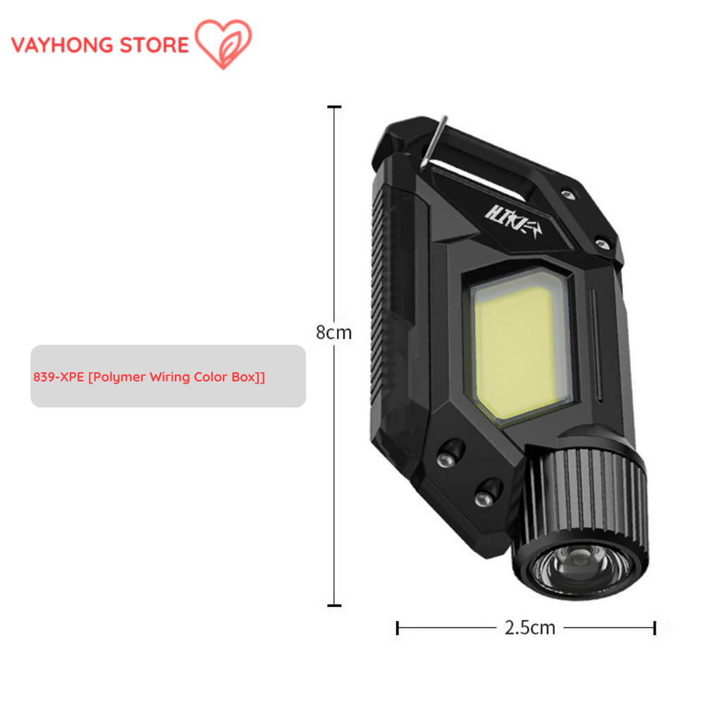 TrailBlaze™ Pro Flashlight – Multifunction Long-Range Outdoor White Laser Torch with Side Light