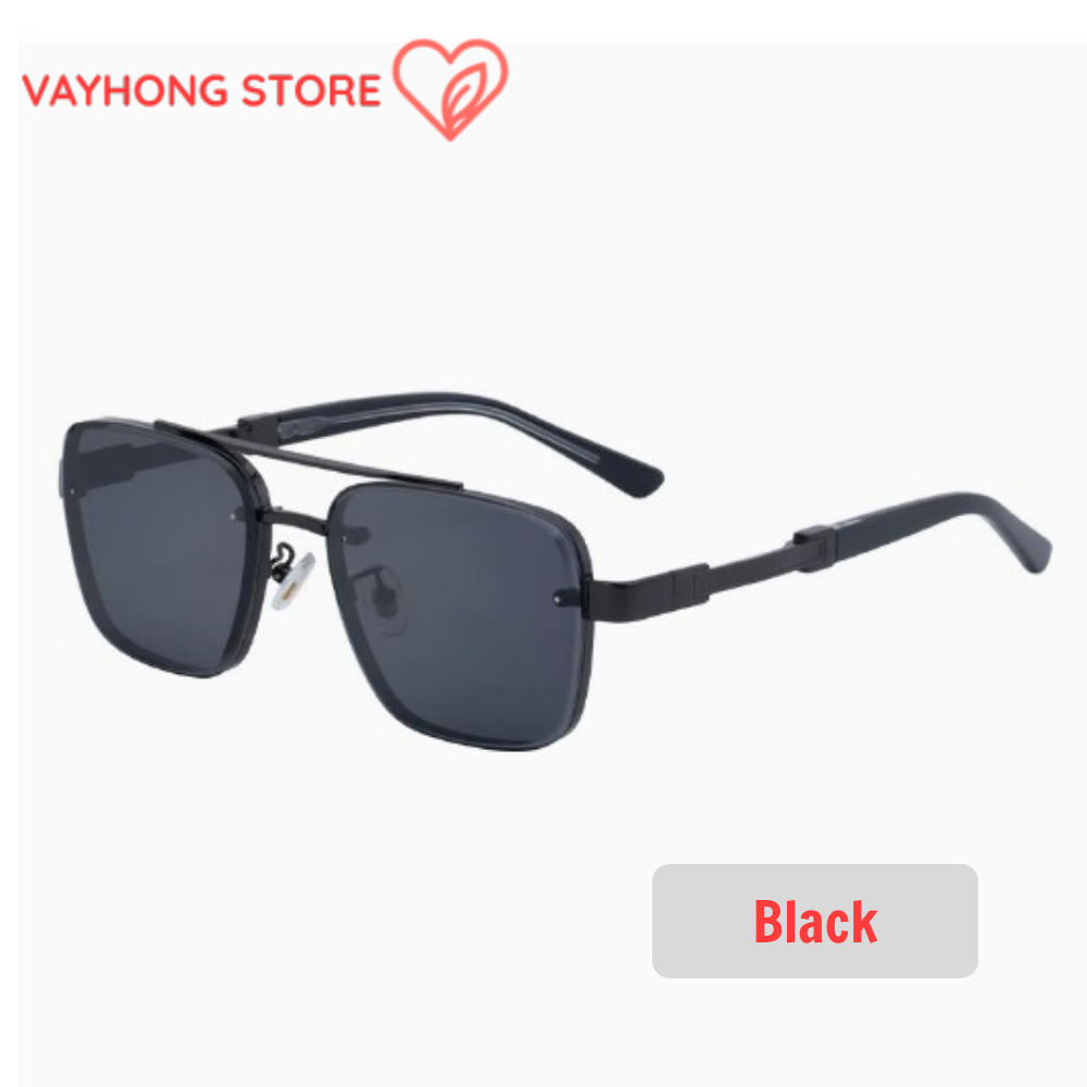 Vistaro™ Full Frame Square Sunglasses – Bold Style Meets UV Protection