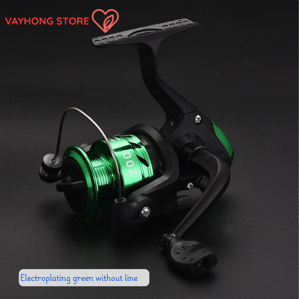 MiniSpin™ 200 – Compact Fishing Reel for River, Pond & Sea