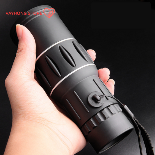 ZoomPro™ 16x52 HD Monocular Telescope – Night Vision, Mobile Camera-Ready, Outdoor Ready